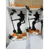 Kép 5/5 - Natúr fa - Halloween tökök vegyes 5cm - narancs 5db/csomag