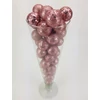 Kép 5/5 - Glitteres hungarocell golyók 30mm rózsaarany 10db/csom