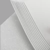 Csillámos dekorgumi 2mm 10db/csomag - Fehér