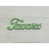 Fa Tavasz felirat menta 15cm