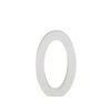 Fa asztalszámok fehér 0-ás 1db