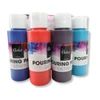 Pouring festék szett 4x60ml, 2db vászon táblával 10x15cm 36/#