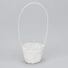 Kép 1/4 - Bambusz füles kaspó fehér 14cm