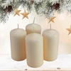 Kép 2/2 - Gyertya adventi 50*100 mm KRÉM 4db/cs