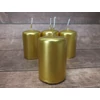 Gyertya adventi kicsi ARANY 4db/cs