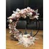 Fém karika ezüst 35cm