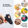Kép 3/4 - Ragasztópisztoly rúd betét 1kg OKOSÁR 7mm x 27cm