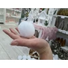 Hógolyó zsenília 6-7cm 10db/csomag