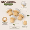 Öntapadós gomba 24db/csomag - KIFUTÓ