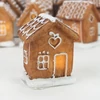 Világítós mézeskalács házikók 4féle 12db/dob  - OKOS ÁR!