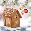 Világítós mézeskalács házikók 4féle 12db/dob  - OKOS ÁR!