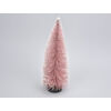 Kép 1/3 - Dekor fenyő pink havas 25cm