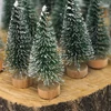 Kép 2/8 - Dekor fenyőfa zöld 6cm 20db/csomag