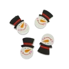 Cilinderes hóember fej öntapadós 4 db/csom