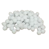 Fehér zsenília pompon 1,5cm 100db/csomag
