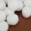 Kép 5/9 - Fehér zsenília pompon 1,5cm 100db/csomag
