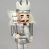 Kép 3/3 - Diótörő ezüst király 14cm