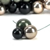 Kép 2/3 - Betűzős gömb "juniper" 6 szett/doboz