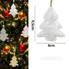 Kép 2/12 - Textil akasztható fenyő 4 féle