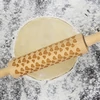 Kép 1/6 - Kekszmintázó sodrófa - Szíves 38cm