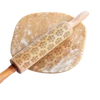 Kép 4/4 - Kekszmintázó sodrófa - Hópihe 38cm