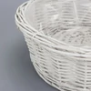 Kép 3/5 - Kerek összeültetős tál bélelt fehér kicsi