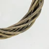 Kép 2/4 - Vessző koszorú szürke 20cm