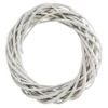 Kép 1/3 - Vessző koszorú fehér 35cm