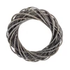 Kép 1/4 - Vessző koszorú szürke 30cm