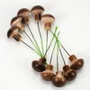 Gomba pick barna 2,5*2cm 20db/csomag