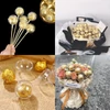 Kép 3/7 - Bonbon tartó gömb pálcázható átlátszó 4cm 100db/doboz