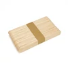 Kép 7/14 - Fa spatula - Nyalókapálcika nyárfából 15cm 50db/csom