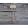 Natúr fa - Beszúros tábla 33cm