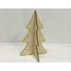 Kép 1/4 - Natúr fa - 3D fenyő 24cm