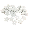Kép 4/4 - Fa virág fehér 3cm 40db/csomag