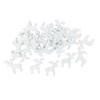Kép 4/4 - Fehér rénszarvas 3cm 30db/csomag