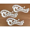 Merry Christmas íves fehér