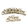 Merry Christmas felirat 10cm 4db/csomag