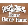 Home felirat fehér 8cm