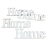 Home felirat fehér 15cm 4db/csomag
