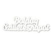 Natúr fa Boldog születésnapot felirat fehér 8db/csomag