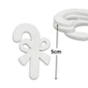 Fehér nyalóka pálcika 5cm 15db/csomag