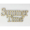 Kép 1/2 - Natúr fa - "Summer Time" felirat koszorúra 10x20cm
