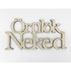 Kép 1/2 - Natúr fa - "Örülök Neked" felirat koszorúra 7x14cm