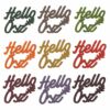 Kép 1/2 - "Hello Ősz" felirat több színben