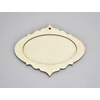 Natúr fa - Csepp forma kerettel 15x18,8cm