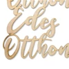 Natúr fa - Otthon Édes Otthon felirat 15cm