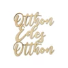 Kép 1/2 - Natúr fa - Otthon Édes Otthon felirat 15cm