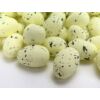 Kép 2/2 - Festett polisztirol tojás természetes színek 3*4cm 120db/cs - sárga