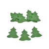 Kép 2/2 - Filc - Fenyő zöld 5cm 10db/csomag